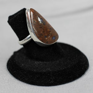 LLanite sterling silver ring one of a kind 128 image 8