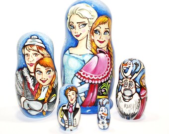 mamushkas de madera