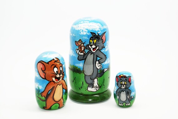 tom and jerry dolls