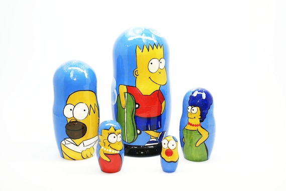 simpsons nesting dolls