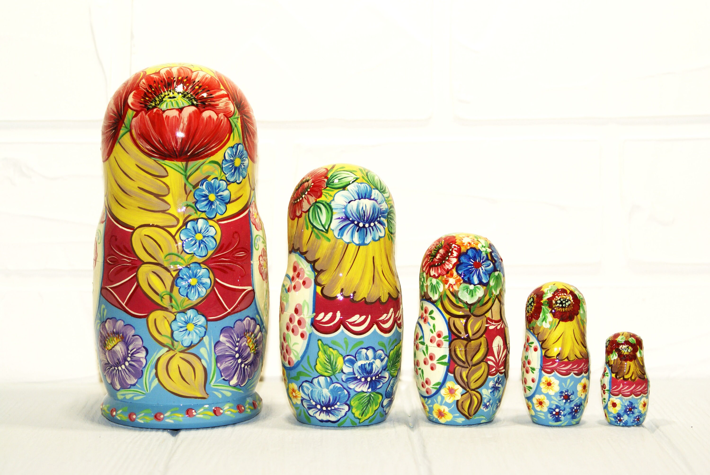 Nesting Dolls 16 cm Kids Matryoshka Doll Funny Gifts Kids Etsy