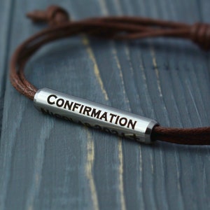 Confirmation gifts for boys girls Inspirational bracelet, Religious jewelry, christian gifts for men, confirmation gift, encouragement gift