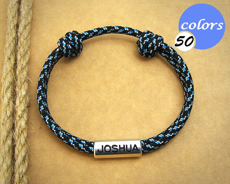 Paracord Bracelet Paracord Bracelet Mens. Personalized Etsy