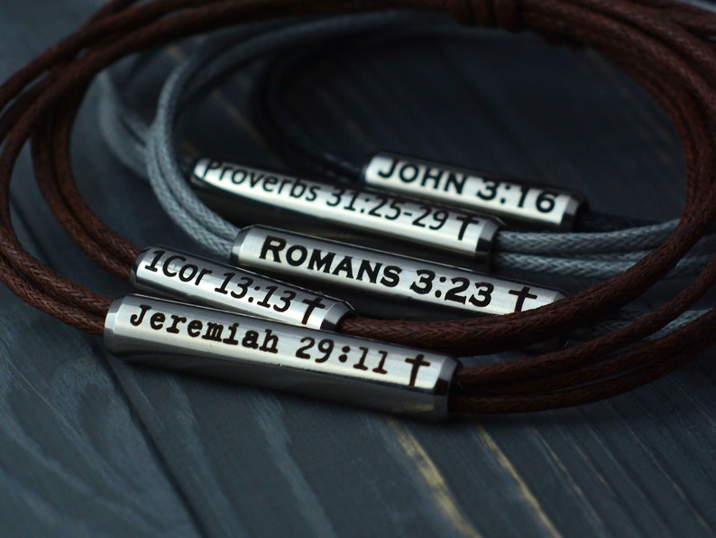 WWJD cord Bracelets. What Would Jesus Do Bracelets. Christian Jewelry zdjęcie 8