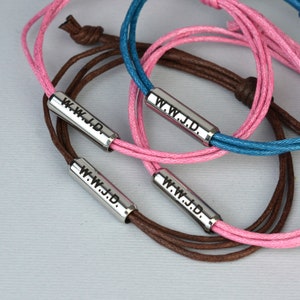 WWJD cord Bracelets. What Would Jesus Do Bracelets. Christian Jewelry zdjęcie 1