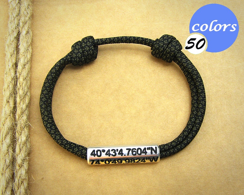 Paracord Bracelet Paracord Bracelet Mens. Personalized Etsy