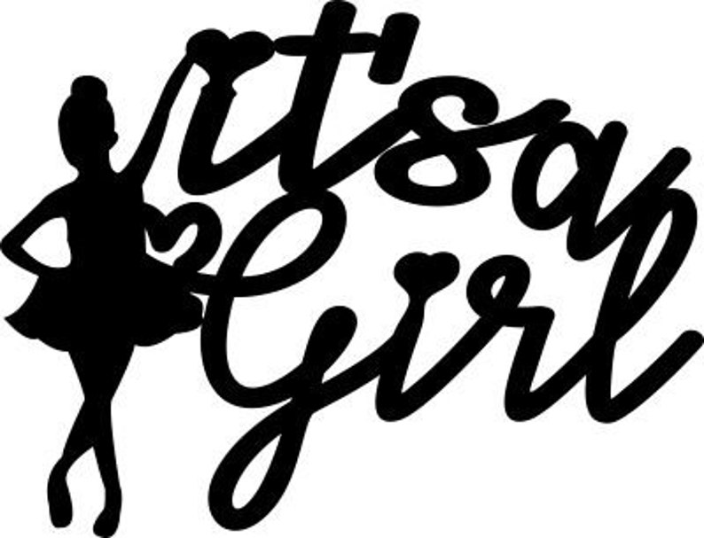Download Instant Download Jpg It S A Girl Cake Topper Svg Announcement Dxf File For Cricut And Silhouette Baby Shower Svg Oh Baby Girl Svg Cake Toppers Picks Craft Supplies Tools Kromasol Com