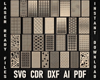 Svg wall art panel room divider Silhouette Files, Laser Cutting Glowforge Files, Easy Cut Cnc File, Instant Download decorative partition