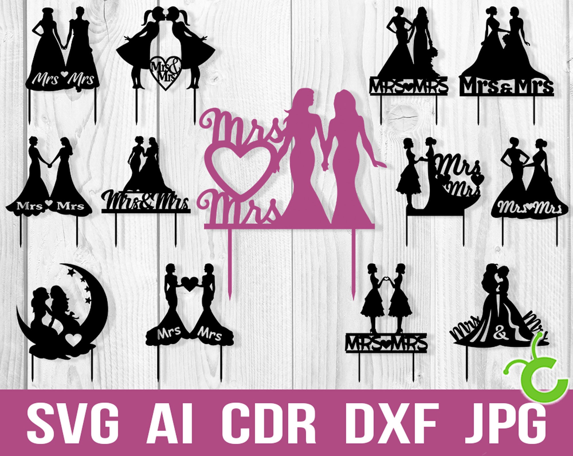 Free Free 241 Cricut Wedding Cake Topper Svg SVG PNG EPS DXF File
