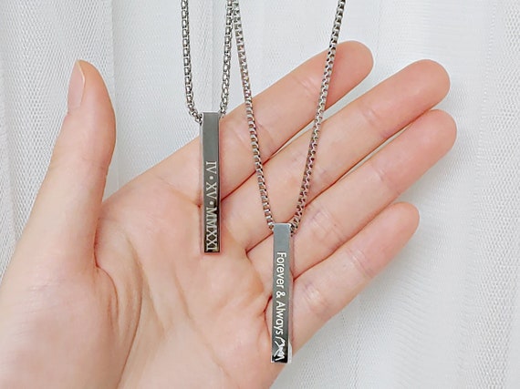 Personalized Couple Necklaces 