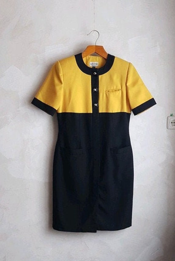 Vintage Midi Classic Dress Kasper for  A.S.L Retro