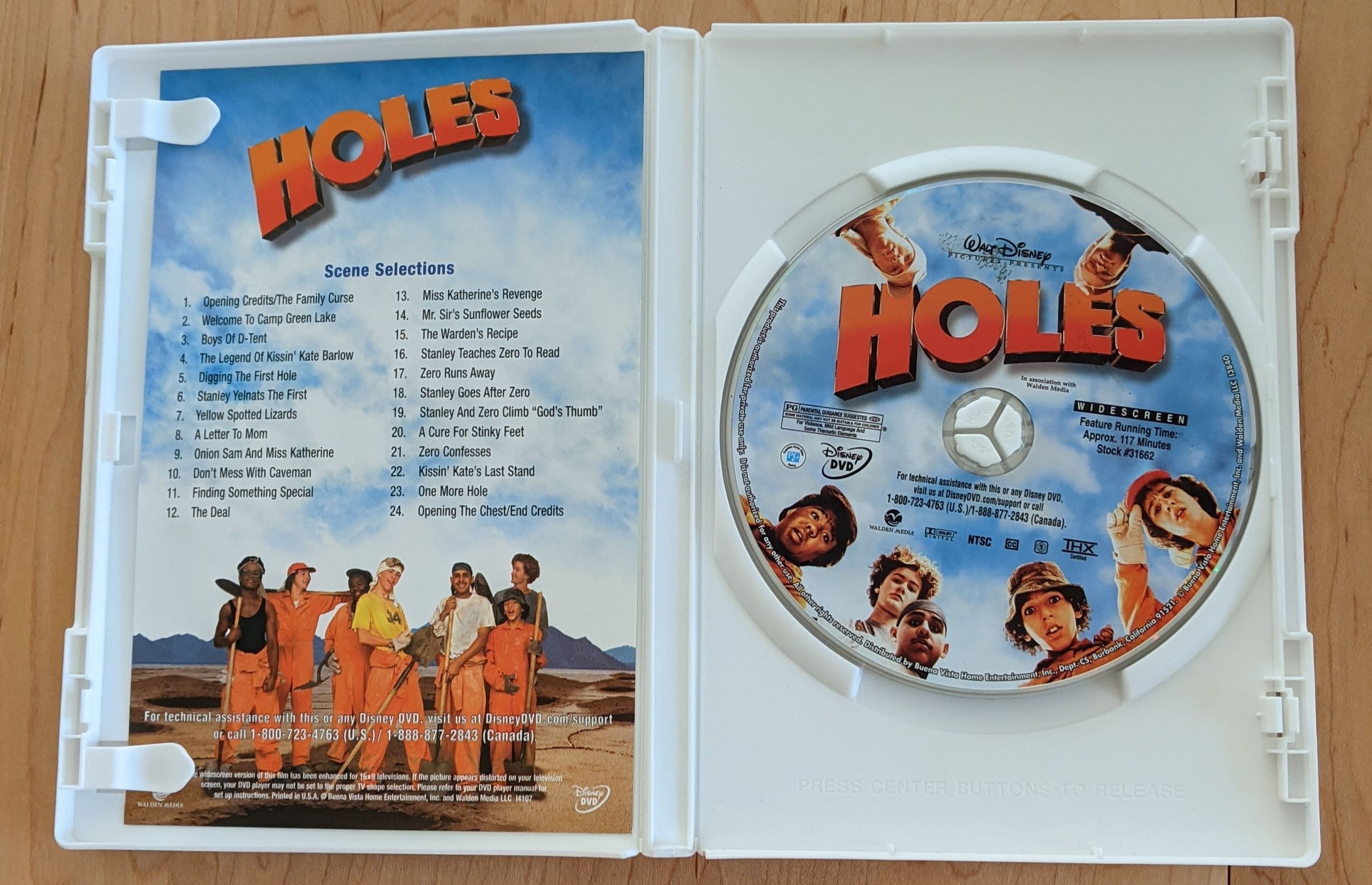 Holes (DVD)(2003)