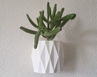 White Wall Planter, Indoor Plant Pot, Perfect Gift