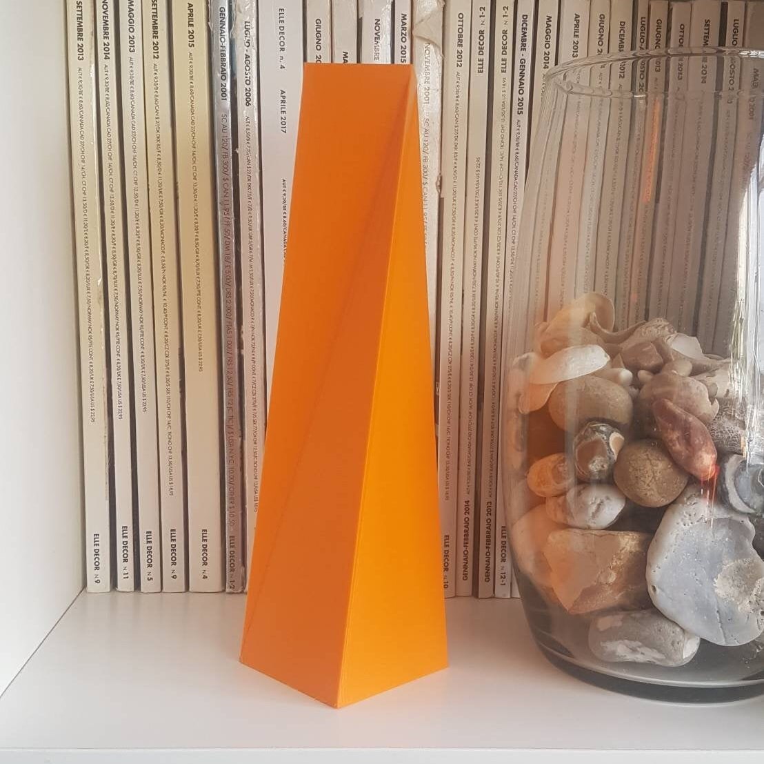 Durable Plastic Vase 3D Printed Blue Vase Modern Etsy UK