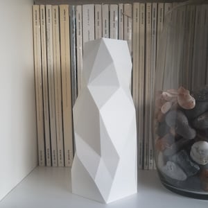 Fresh Flower Vase, Minimalist Flower Vase or Accent Sculpture