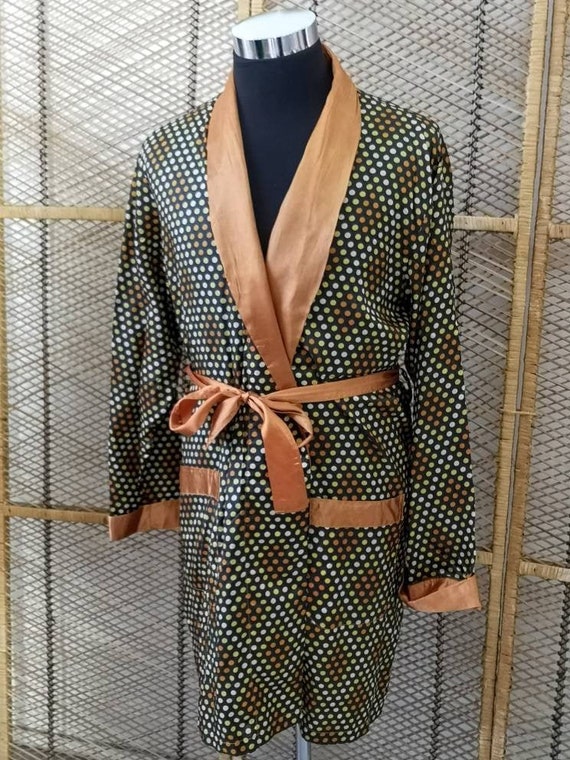 1960's Vintage smoking jacket