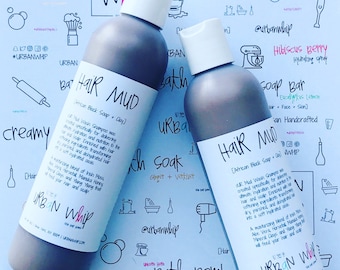 mUD wASH | All Natural Shampoo