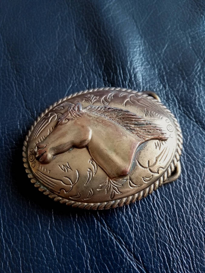 SPANISH BELT BUCKLE Vintage Spanish Belt Buckle Horse Head Etsy