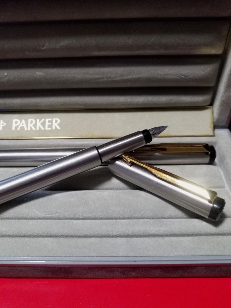 Parker USA pen/'s set Parker fountain pen Fine nib Parker rollerball pen