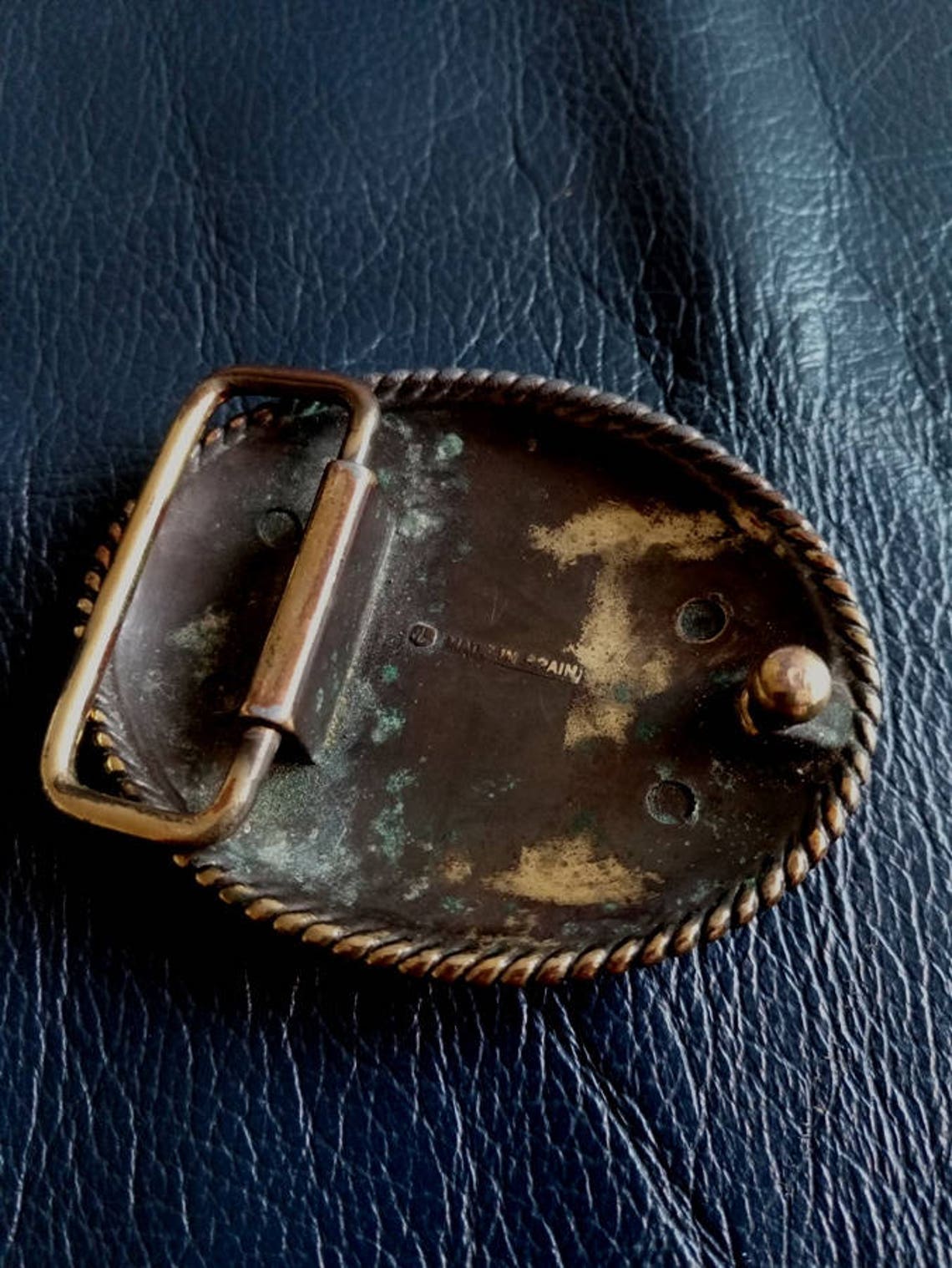 SPANISH BELT BUCKLE Vintage Spanish Belt Buckle Horse Head Etsy