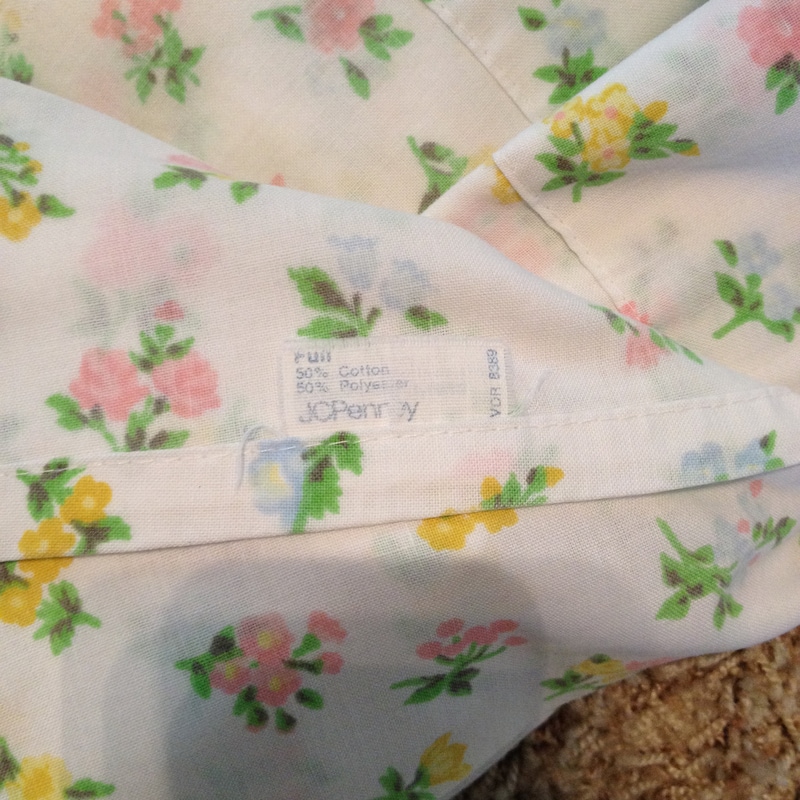 Vintage Bed Sheet - Etsy