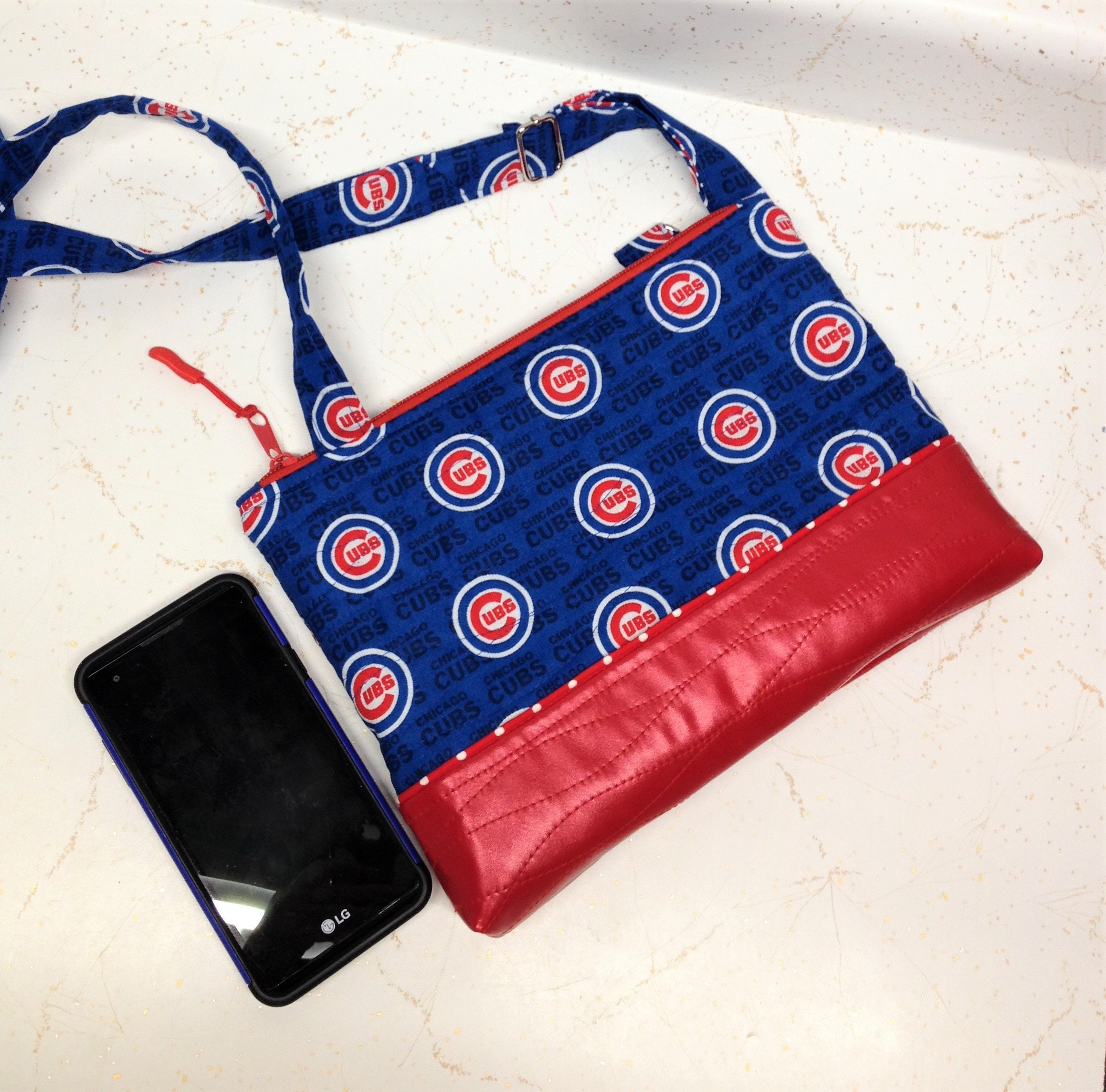 Chicago Cubs Crossbody Purse Handbag 