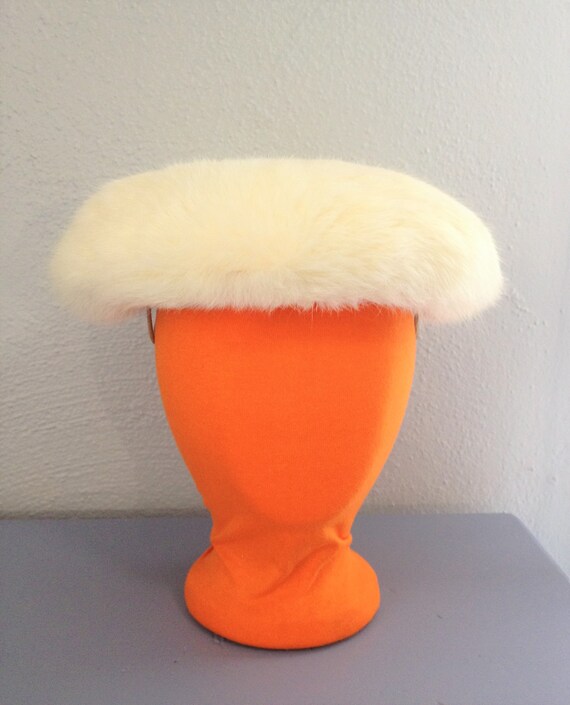 White Rabbit fur hat