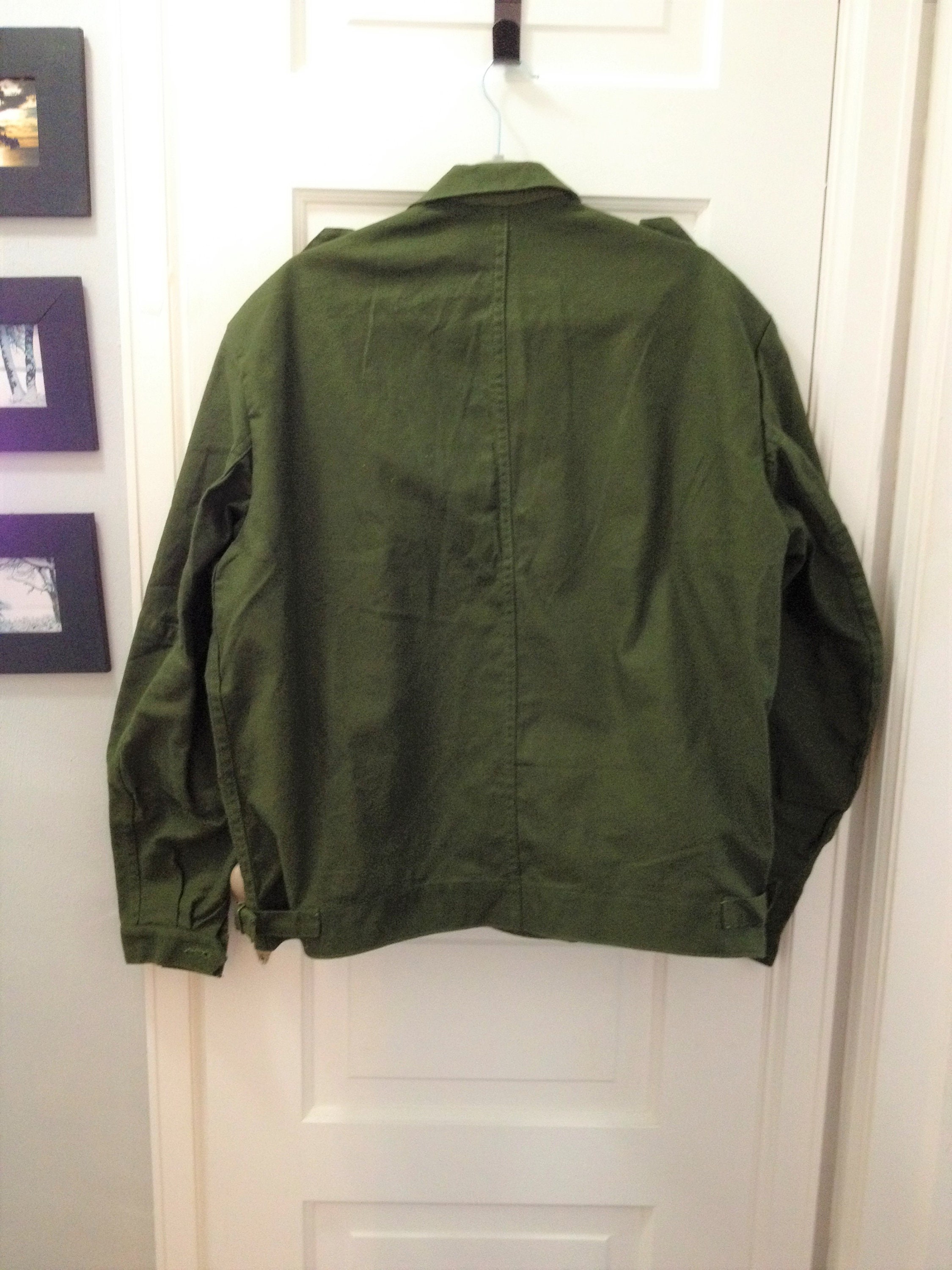 Clearance Olive Green Military Jacket - Etsy