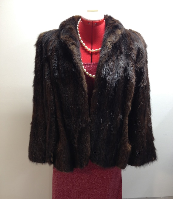 Cownie Fur cape