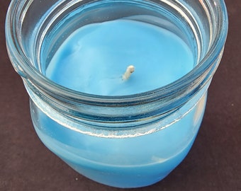 Home made container candle -- Agave