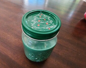 Home made container candle -- Balsam or Apple & Cinnamon