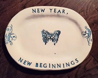 New Year, New Beginnings platter