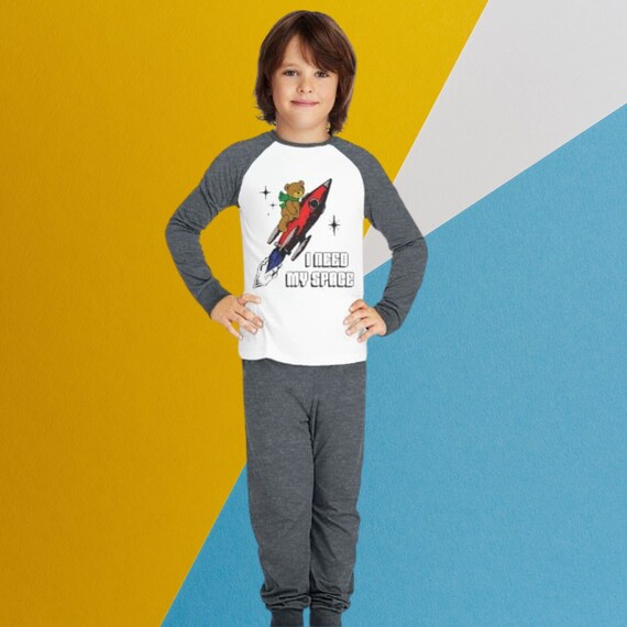 Kids space pjs sale