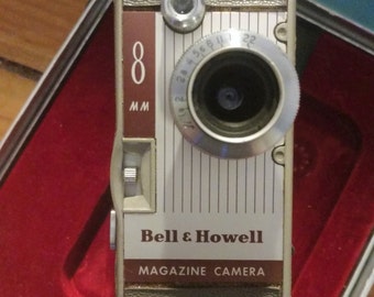 Bell and Howell 172 8mm Magazine Movie Camera - Etsy