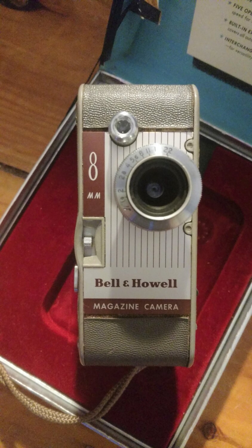 Bell and Howell 172 8mm Magazine Movie Camera - Etsy