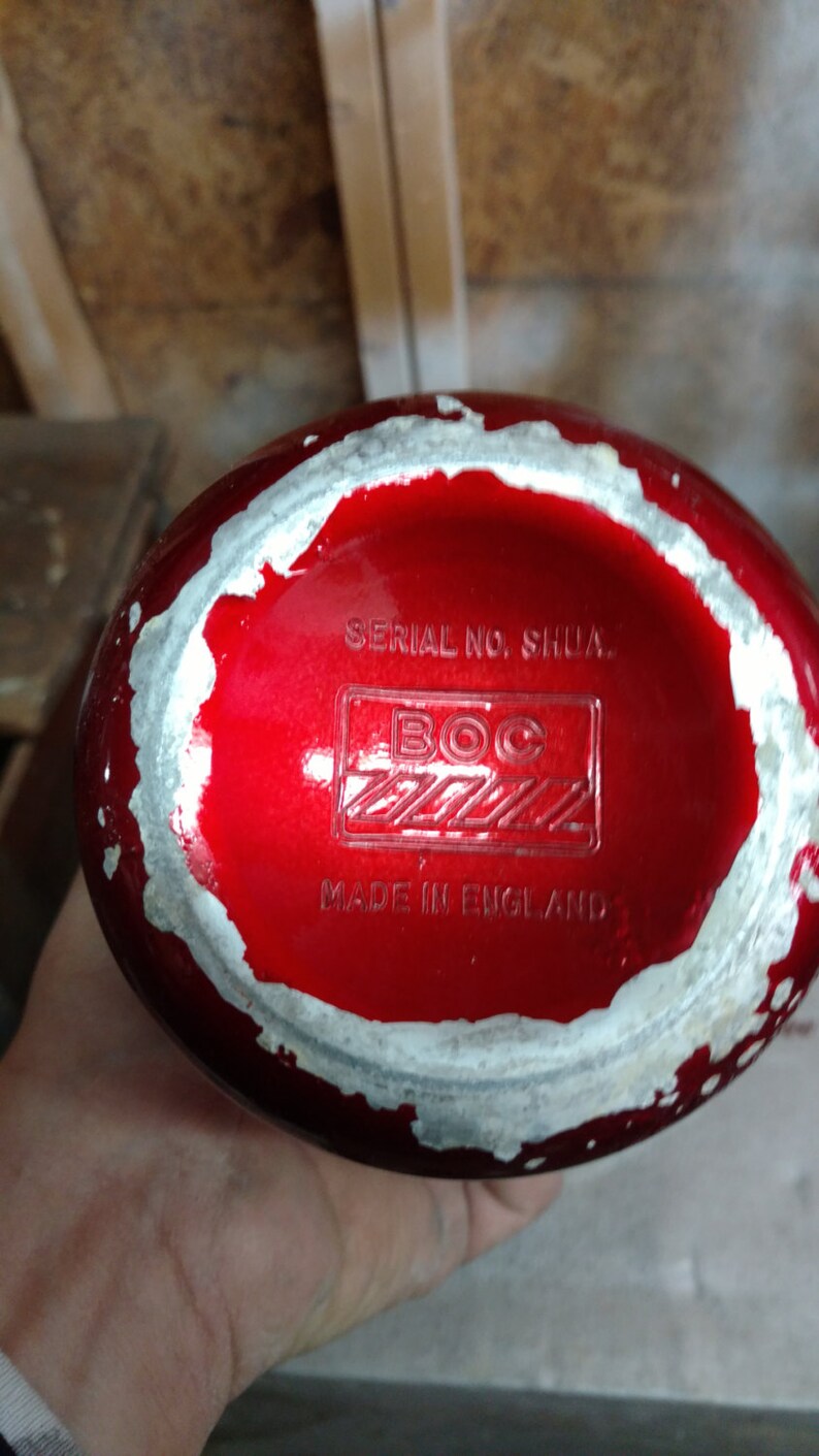 Vintage Ruby Red Seltzer Bottle Etsy