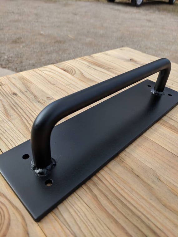 Barn Door Handle Pull Black Hand Crafted Rustic Barn Door Pull In Heavy Duty Steel For Barn Door Hardware For Your Rustic Barn Door