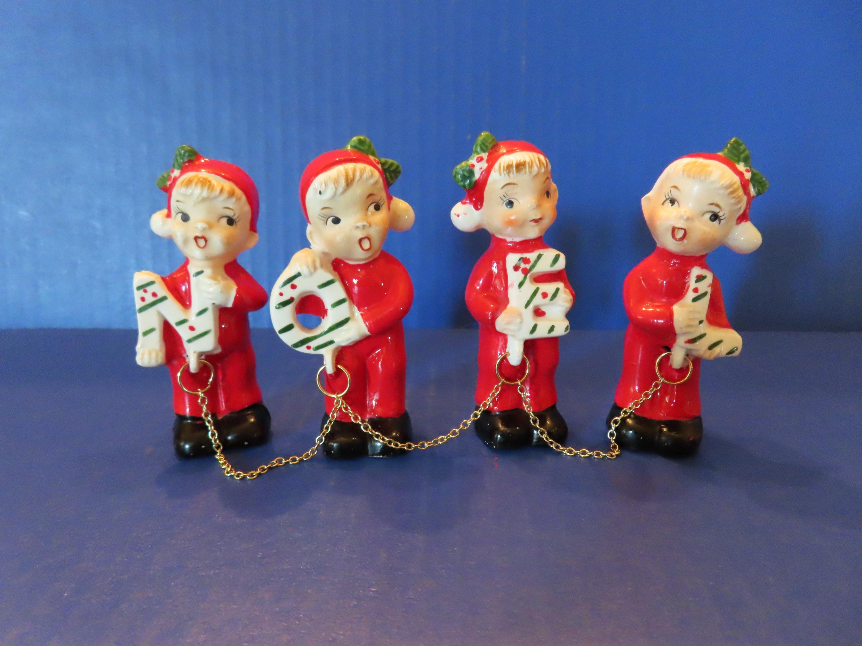 Noel Figurines Vintage - Etsy
