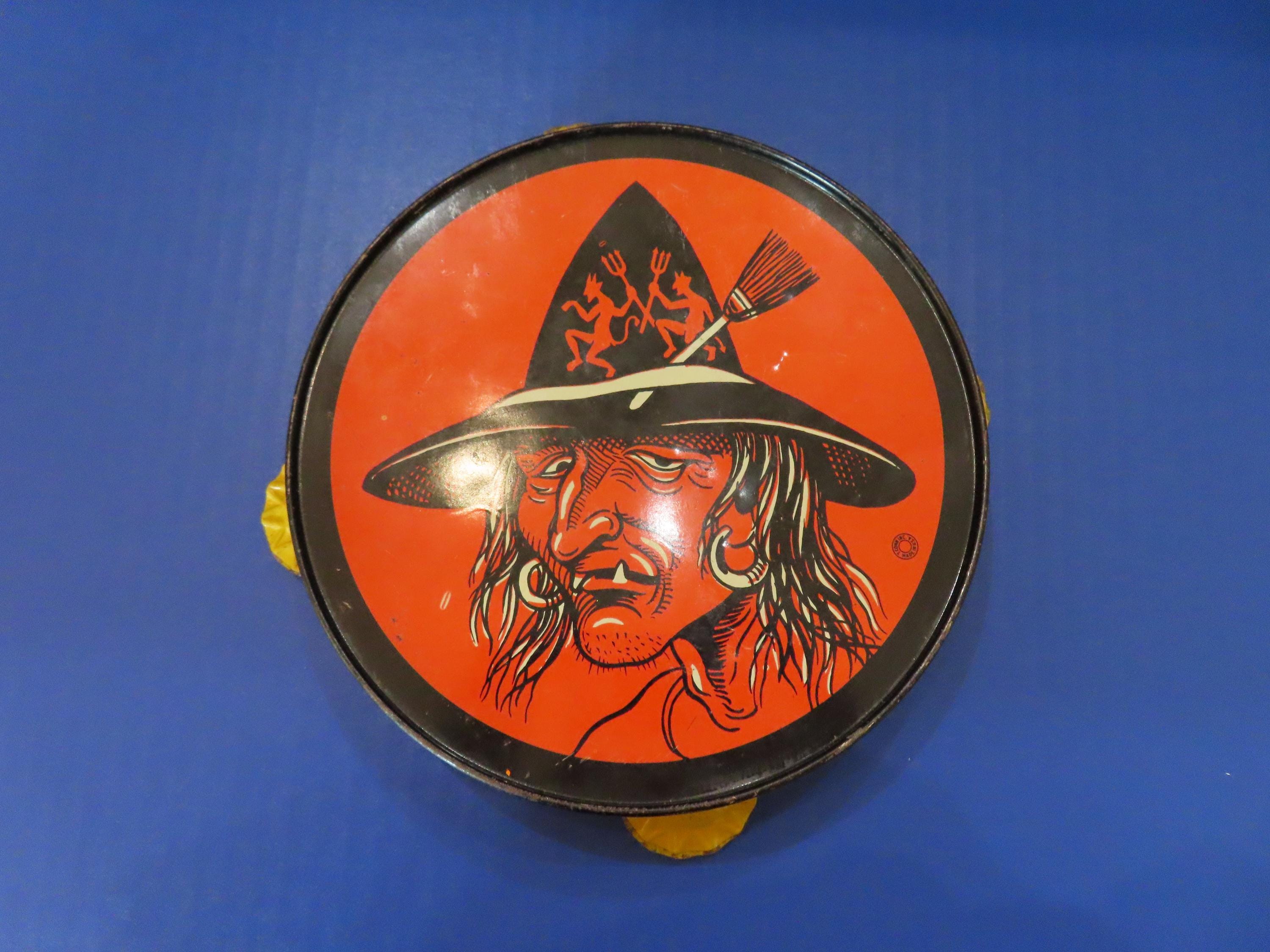 Vintage Tambourine - Etsy
