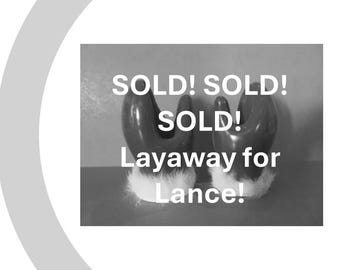 SOLD! Layaway for Lance! Holt Howard Santa Mittens Taper Candleholder Set of Two - Red Mittens Trimmed in Fur - Excellent Set!