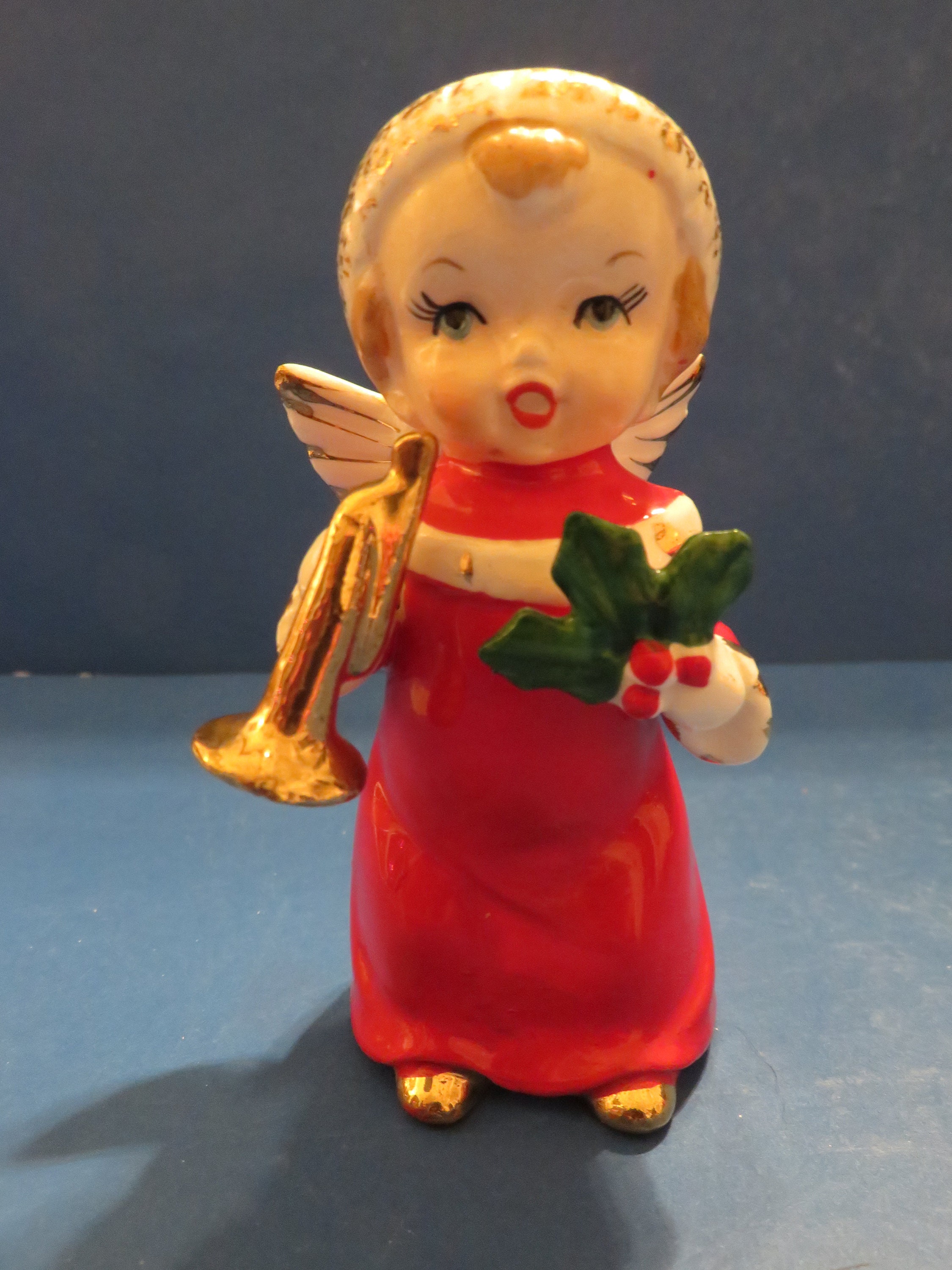 Fine A Quality Christmas Angel Trio - Set of Three - Each