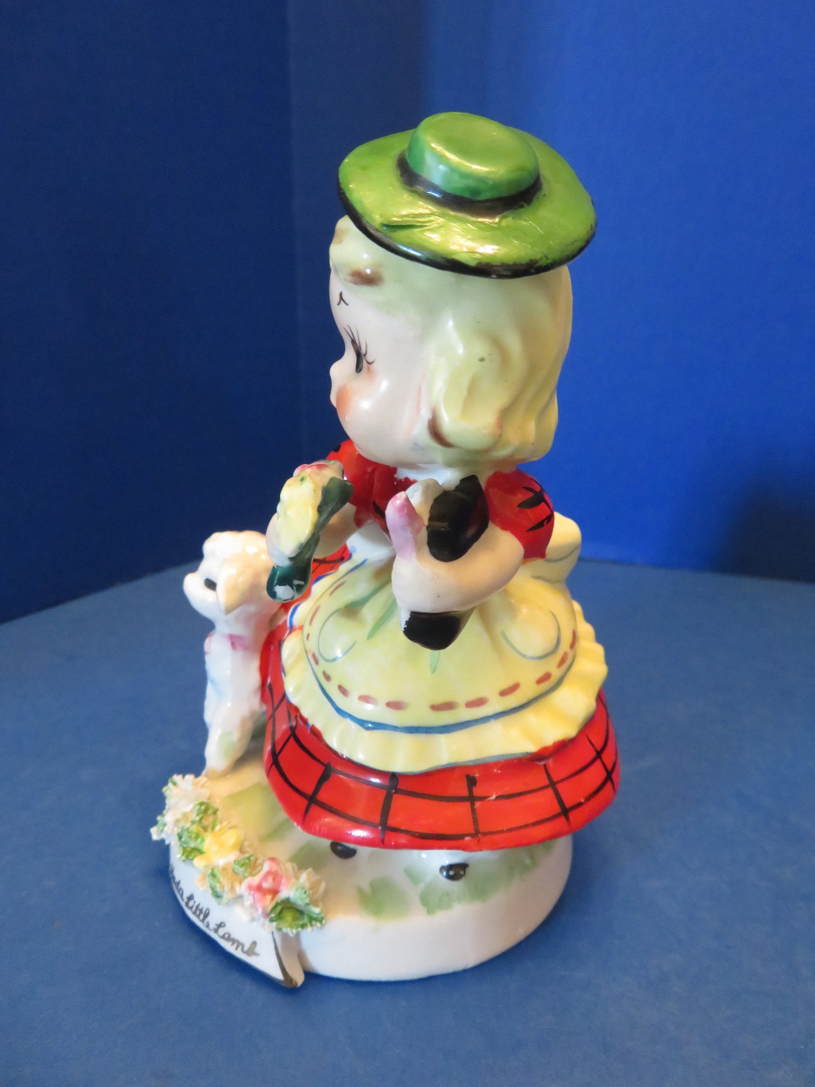 TMJ Nursery Rhyme Girl Mary Had a Little Lamb Wears Red and Etsy