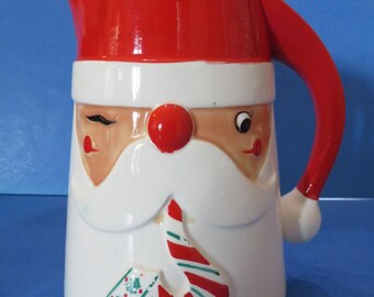 Shafford - James R Summers Design - Santa Pitcher With Four Cups