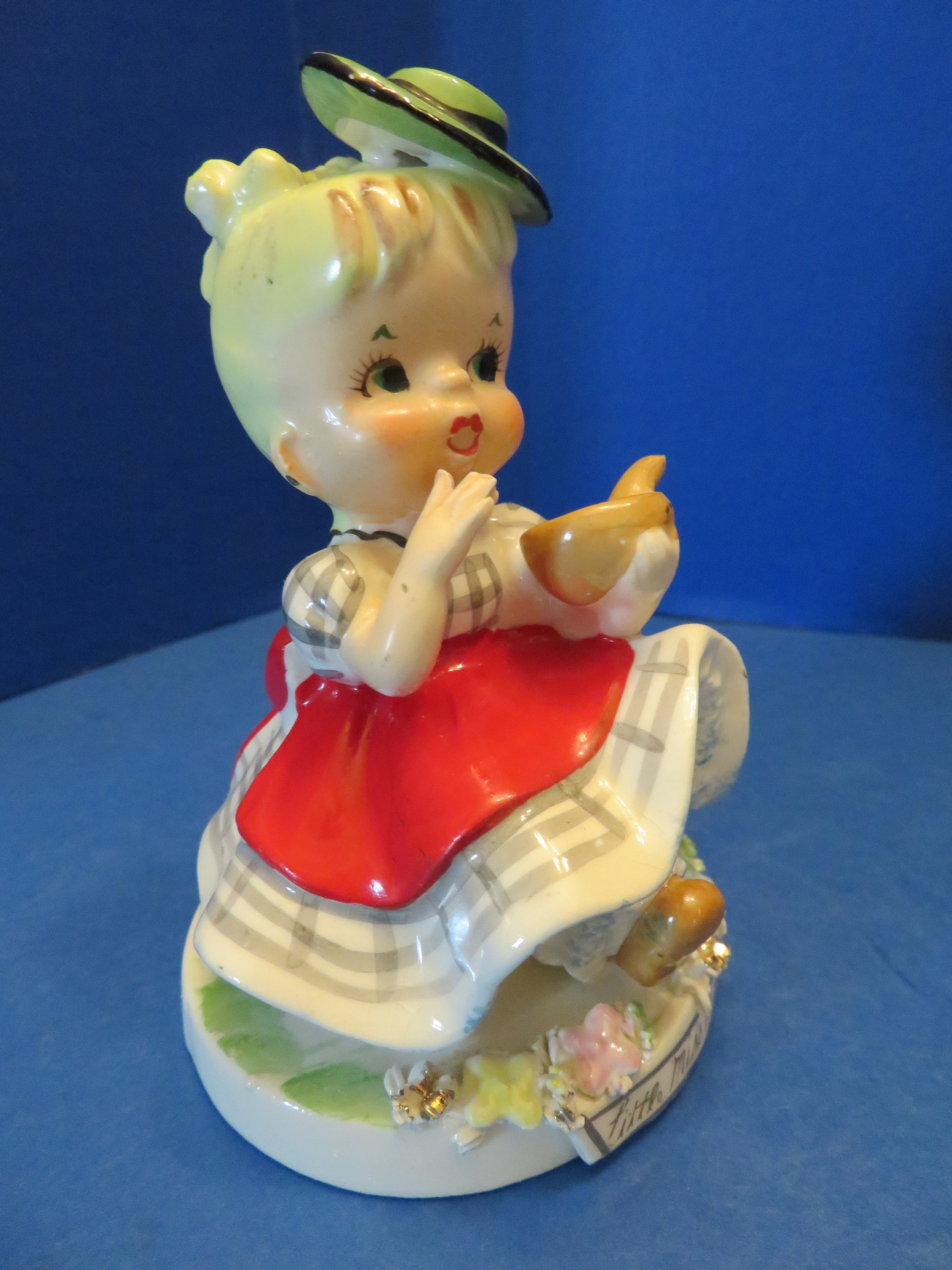 TMJ Nursery Rhyme Girllittle Miss Muffet Wears Gray and Etsy