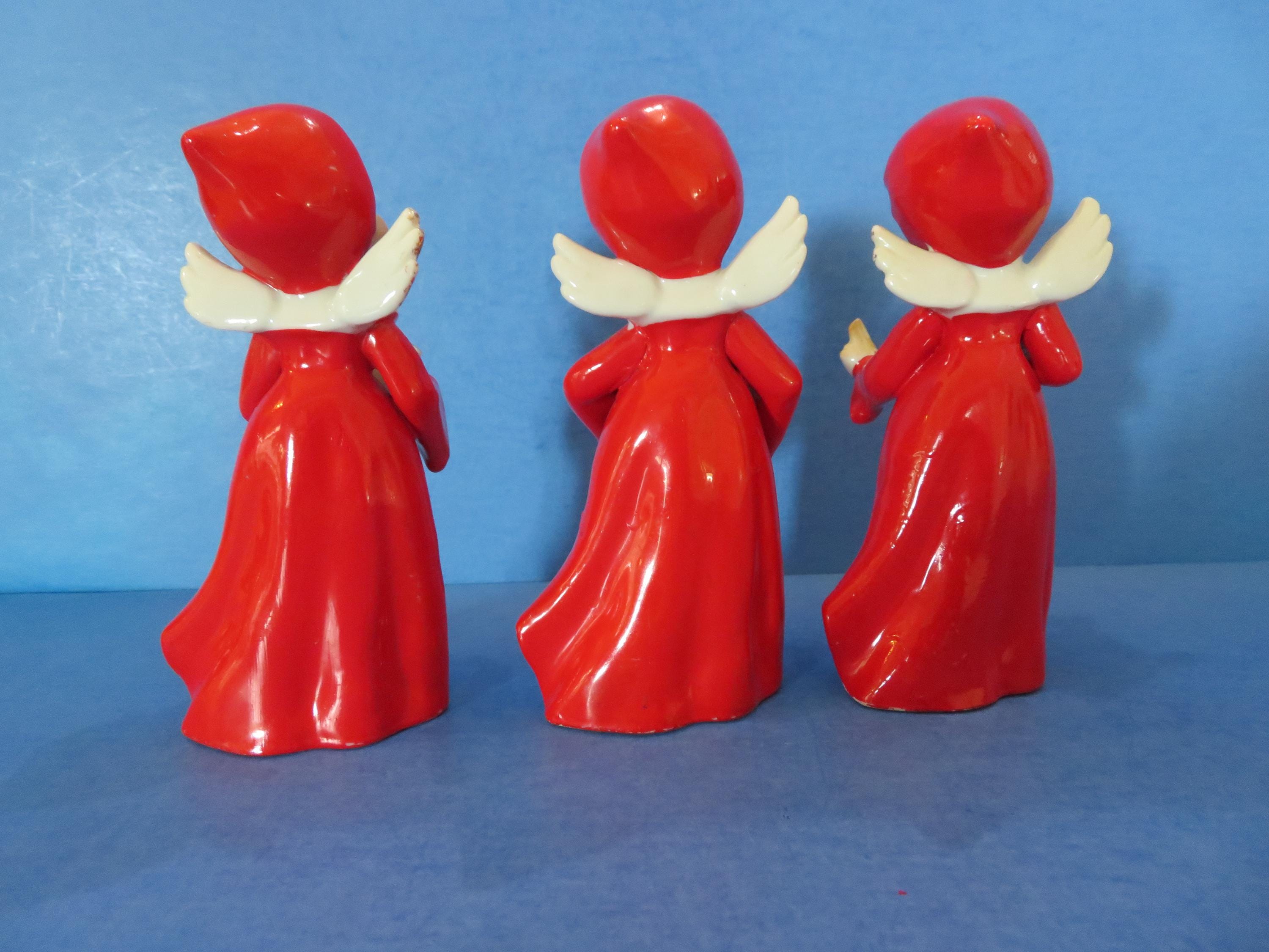 Orion - Vintage Japan Christmas Caroling Angel Set of 3 - Angels