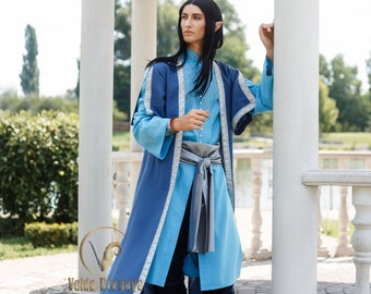 Elven Fantasy Costume Lord Fontain. Cosplay for Renaissance Fair. Fairytale Wedding Outfit. Medieval Attire. Gift for a Loved One.