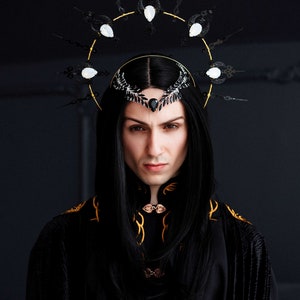 Fantasy costume "Lord of the Dark" . Dark Lord fantasy costume. Dark fantasy cosplay costume