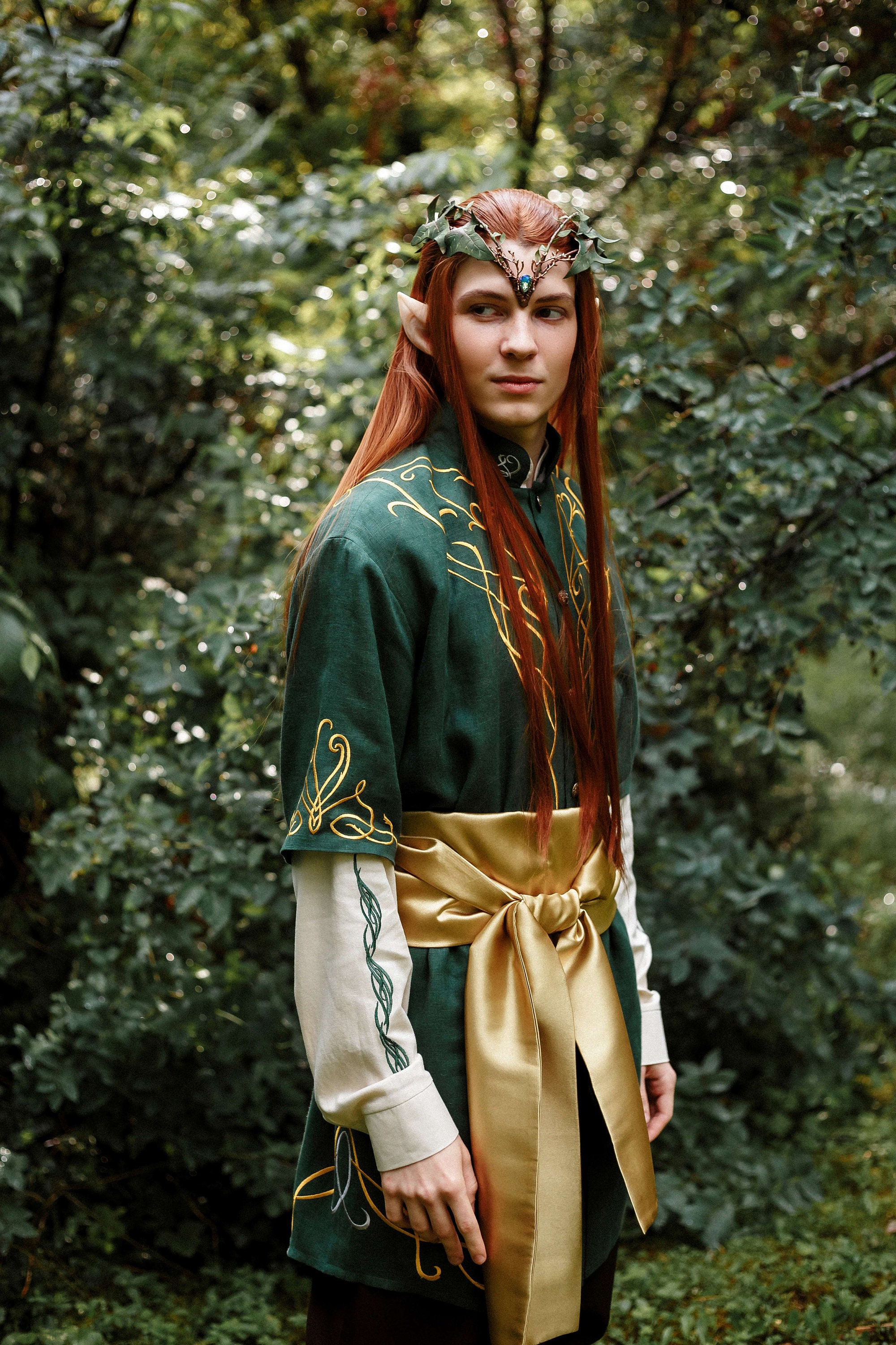 Character Portrait Concept Art Fantasy Male Elf Clothing Fantasy