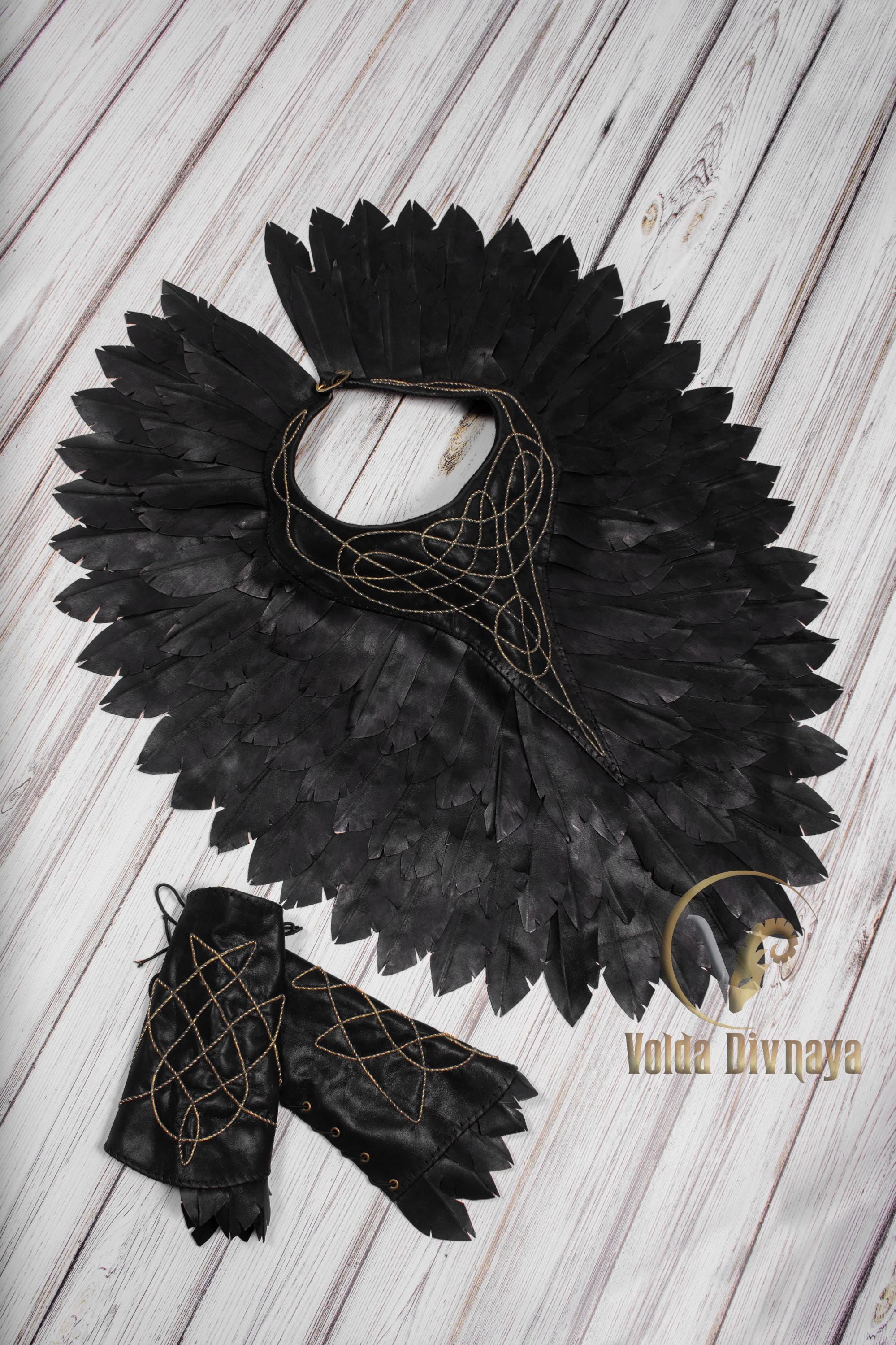 Falling King Robe Fallen Lord Costume | Black Sorcerer Outfit | Dark Elf or Shadow King ...