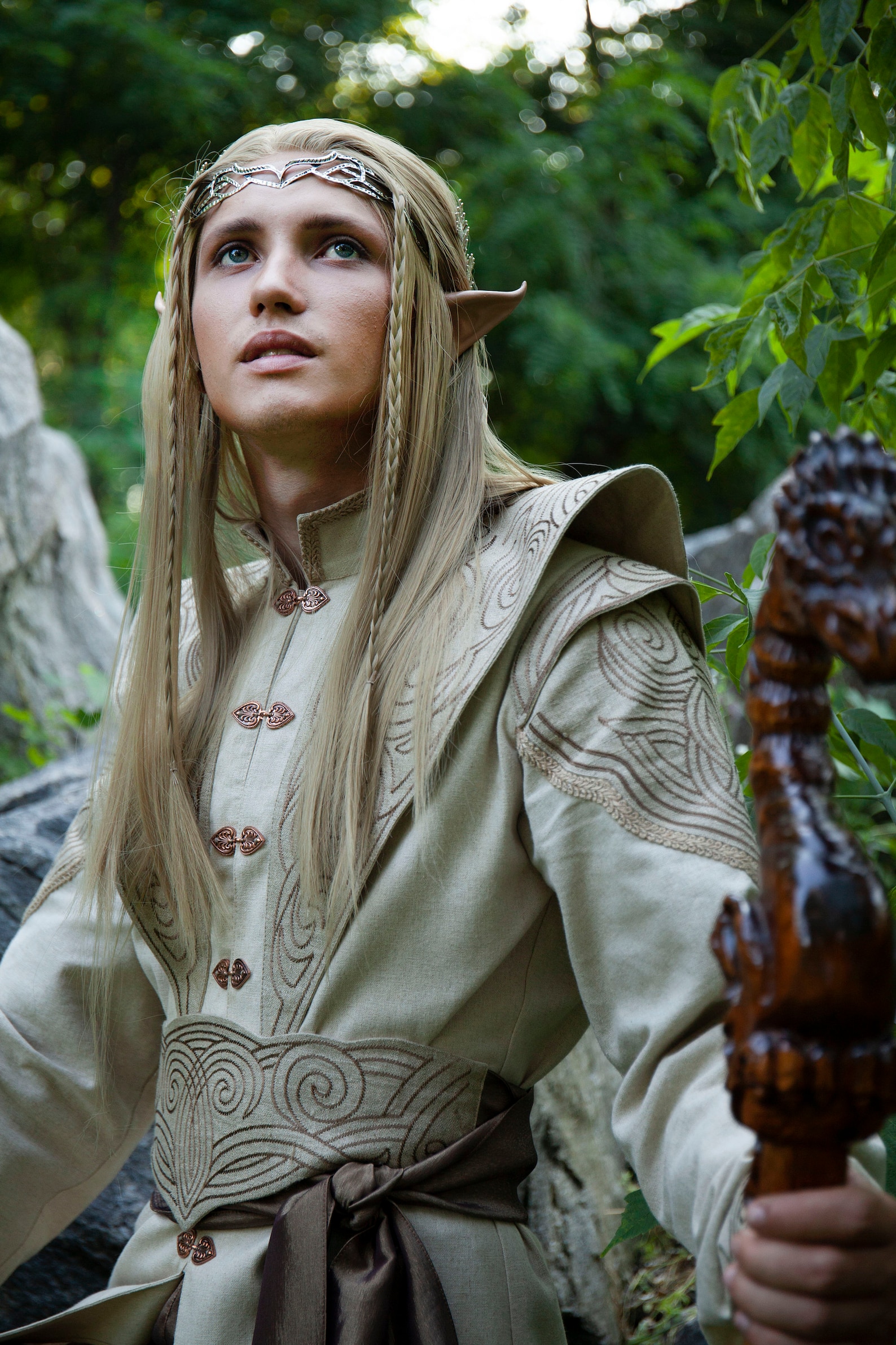 Kostüm Der Elfenkönig Oropher. Fantasy Elfen Hochzeit Kostüm | Etsy